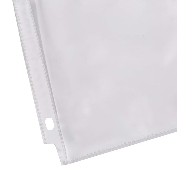 Amazon Basics Sheet Protectors for 3 Ring Binder, Top Loading, Clear Plastic, 1200-Pack