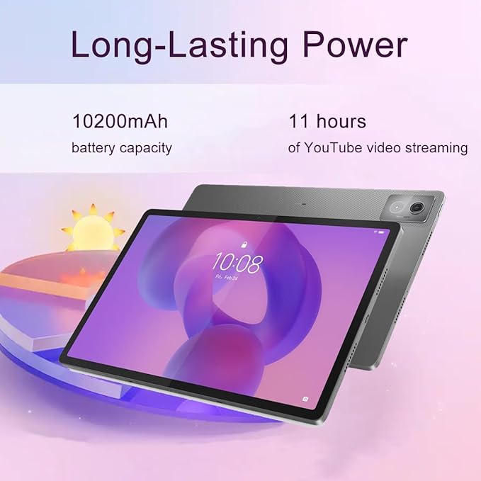 Lenovo Idea Tab Pro Tablet, 12.7" 3K QHD, Android OS, 128GB + 128GB SD Card | 144Hz Touchscreen, MediaTek Dimensity 8300, Tab Pen Plus, 11-Hr Long Battery Life, Lightweight, for Student & Gaming
