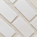 Handmade Deckle Edge Cotton Rag Paper 4x9” – 150 GSM Premium Blank Invitation Sheets | Rustic Textured Card Stock for Wedding Invites, Baby Showers, Crafting & Calligraphy (Pack of 100)