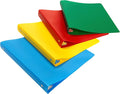 EPI 24 Pack 3-Ring Binder, 1-Inch, Round Ring, Letter Size, Assorted Color