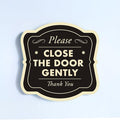 Custom Decorative Outdoor Metal Sign, Personalized Aluminum Driveway Sign - Waterproof, Made in USA - Design 3 Black Charcoal 8x8 In