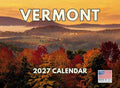 Vermont Calendar 2027 Monthly Wall Calender 12 Month
