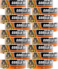 Gorilla Duct Tape, Black Tape, 1.88" x 35 yd (Bulk Pack of 18) - Heavy Duty and Weather Resistant for Indoor or Outdoor