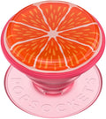 PopSockets Adhesive Phone Grip, Holder- Jelly Citrus | Secure Comfortable Hold, Anti-Drop, Kickstand, Squishy, Jelly, Fruit