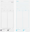 100 AT-2700 Time Cards Compatible with Allied Time USA AT-2700 Time Clock
