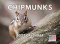 Chipmunk Calendar 2027 Monthly Wall Calender 12 Month