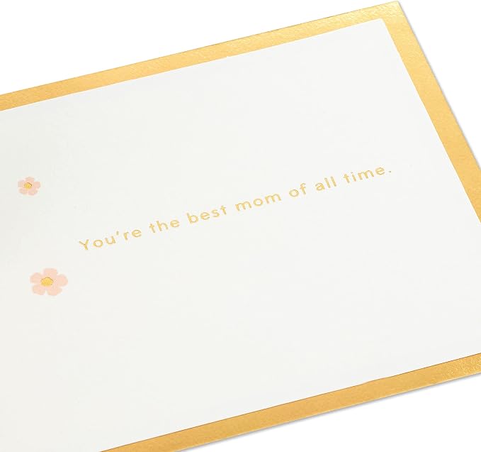 Hallmark Signature Paper Wonder Pop Up Birthday Card for Mom (All Time Best) (Pack of 2)