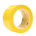 3M Vinyl Tape 471, 2 in x 36 yd, Yellow, 1 Roll, Yellow Floor Tape | Paint Alternative for Floor Marking, Social Distancing, Color Coding, Safety Marking