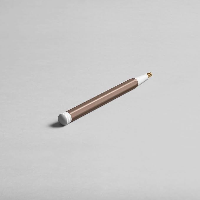 LEUCHTTURM1917 - Drehgriffel Writing Pen (Pumpkin) - Ballpoint Pen with Royal Blue Ink Included