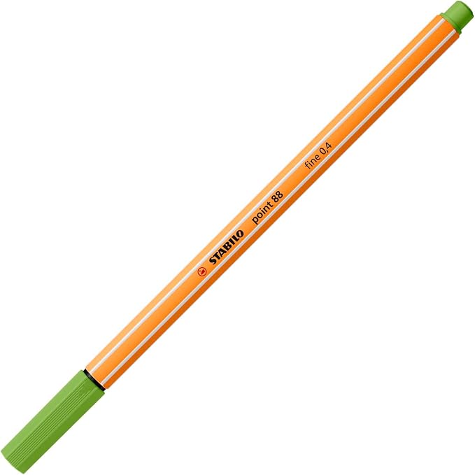STABILO Fineliner point 88 - Wallet of 20 - Assorted Colours