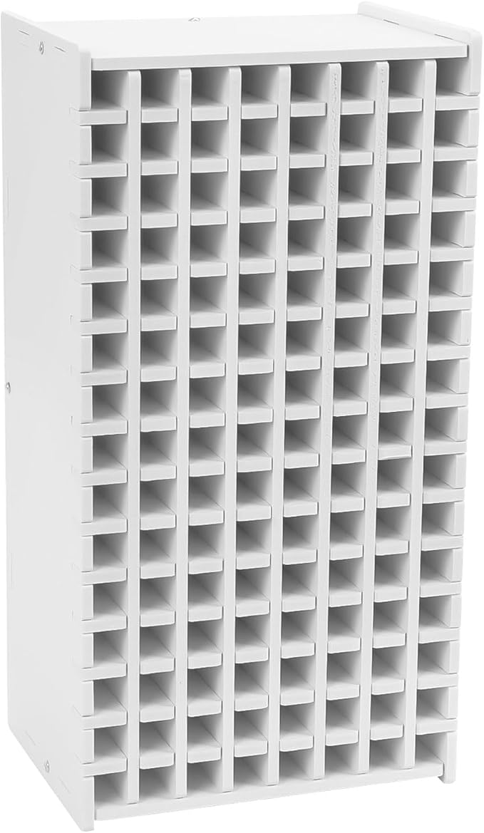 mumisuto Art Marker Storage Rack, Marker Storage Organizer Marker Pen Organizer Holder Hold 120 Markers Marker Holder Organizer with Divider for Pens Colored Pencils Art Brushes (120 Markers)
