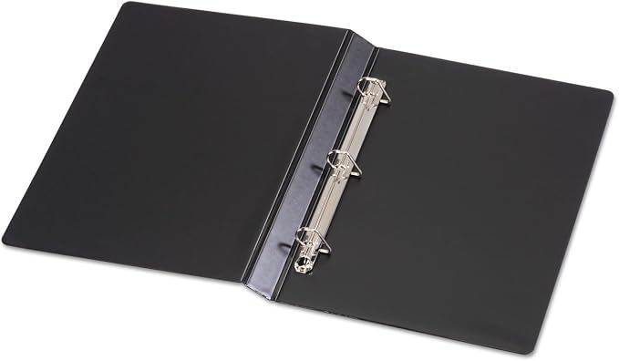 Cardinal 14232 D-Slant Legal Binder, 3 Ring, 1-Inch Capacity, 14-Inch x8-1/2-Inch, Black