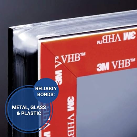 3M VHB Tape 4905, 6 in Width x 1 yd Length (1 Roll)
