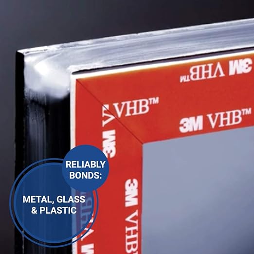 3M VHB Tape 4905, 3 in Width x 5 yd Length (1 Roll)