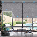 SmartWings Motorized Smart Roller Shades, 100% Blackout Safari Midnight