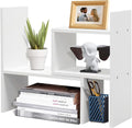 TY ARTS & CULTURE Expandable Wood Desktop Organizer Countertop Bookshelf | adjustable wood shelf, countertop desktop storage, home office stationery rack,Multipurpose bookcase,tabletop display