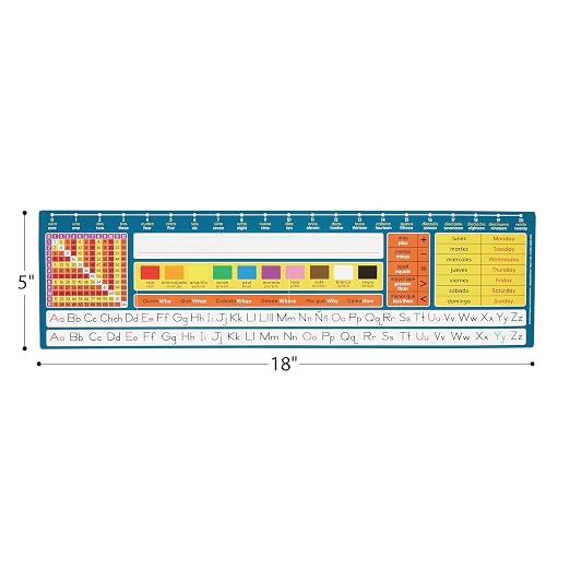 Really Good Stuff Dual Language Desktop Helpers Intermediate, Vinyl