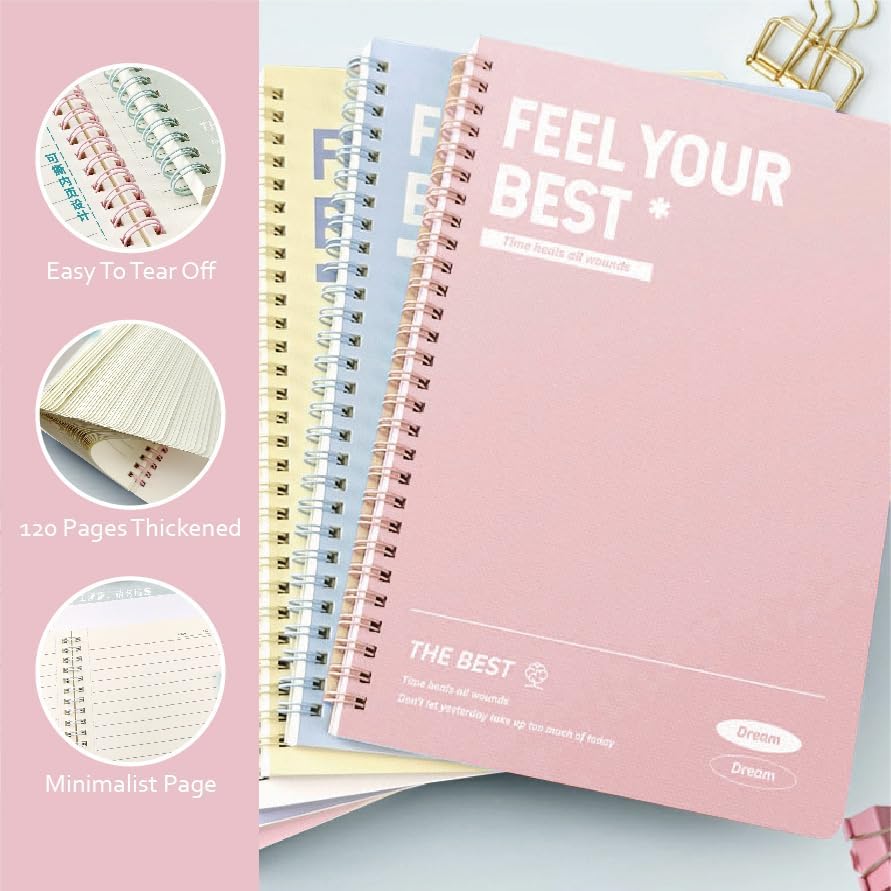 39PCS Macaron color School Supplies set，5 ballpoint pens，notebooks, pencil cse, sticky notes ，6mechanical pencil，2Correction Tapes，4fluorescent pens