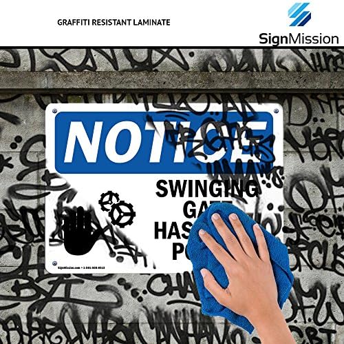 OSHA Notice Sign - Receiving Hours Monday to Friday____ to____ | Rigid Plastic Sign | Protect Your Business, Work Site, Warehouse & Shop Area | Made in The USA