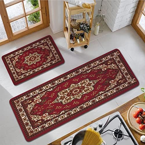 Kitchen Rugs and Mats Set of 2,Floor Mats for Home Kitchen Decor Mat