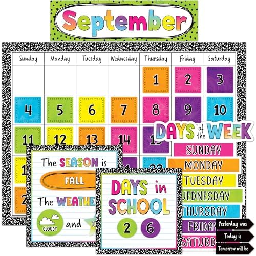 Teacher Created Resources Brights 4Ever Calendar Bulletin Board (TCR6921)