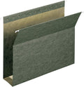 Smead Supplies Extra Capacity Hanging File Folders, 25 Reinforced Hang Folders, Heavy Duty 3 Inch Expansion, Designed for Bulky Files and Charts, Letter Size, Standard Green, 25 Pack (64279)