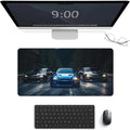 Sports Car Racing Gaming Mouse Pad R34 JDM Car Large Mousepad Cool Big Computer Desk Mat Desk Pad for Keyboard and Mouse Mat Non-Slip Base 23.6 x 11.8 Inch