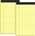 Zaviko Legal Pads 8.5 x 14, Wide Ruled Legal Pad, Yellow Paper 8.5 x 14