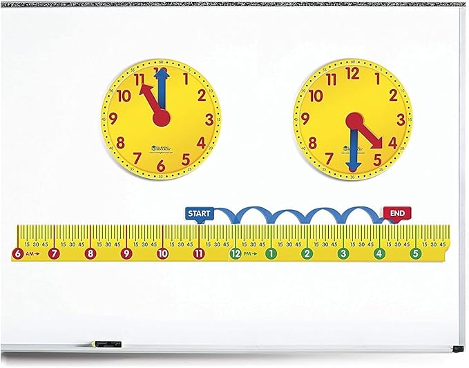 Learning Resources Magnetic Elapsed Time Set