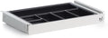PERFECT POSTURE Max Under Desk Storage Drawer – Large Desk Drawer with Lock for Regular & Sit-Stand Standing Desks, White (16.2” x 9.3")