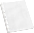 Heavy Duty Sheet Protectors 400 Pack for 3 Ring Binder, 8.5x11 Ultra Clear Glossy 11 Hole Punched Top Loading Plastic Page Protectors for School Office Supplies, Document Photo Storage