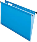 Pendaflex SureHook Reinforced Hanging Folders, Legal Size, Blue, 1/5 Cut, 20/BX (6153 1/5 BLU)