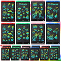 20 Pcs LCD Writing Tablet for Kids 10 Inch Electronic Doodle Board Colorful Screen Doodle Board Erasable Pad Drawing Pad for Kids Toddler 6 Years Old Educational Learning Toy (Black Screen)