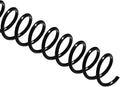 TOTiyea 100 Pack Spiral Binding Coils,12mm,4:1 Pitch 90 Sheet Capacity | Spiral binding coils,Black,can be used with letter size (8.5x11") or A4 size paper (8.3x11.7"),bound projects can lay flat
