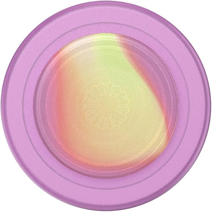 PopSockets Phone Grip for MagSafe, Magnetic Holder- Aurange | Removable, For Kindle / Android / iPhone, With Magnet, Purple, Aura, Electronic Accessories, For iPad/Kindle/iPhone/Android