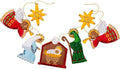 Bucilla, Felt Applique Garland Kit, Nativity, Perfect for DIY Arts and Crafts