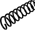 Rayson 3/8" Plastic Spiral Binding Coil, 60 Sheets Capacity, 4:1 Pitch 9.5mm Black Coil Binding Spines for Business and Educational Purposes, Pack of 100