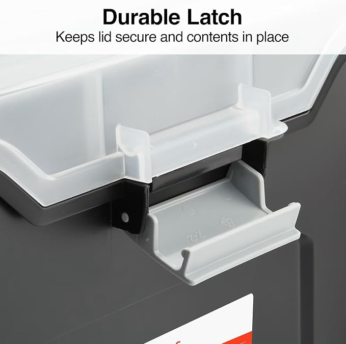 STAPLES File Box Portable Tote, Letter Size, Black, 2-Pack, Handle | Lightweight storage tote for transporting and organizing hanging files.