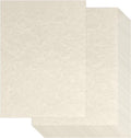 120 Sheets Parchment Cardstock, 8.5” x 11” Parchment Paper, 65lb/180 gsm Printer Paper for Certificate, Invitations, Menus, Crafts, DIY Cards | Ivory