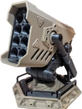 Creative Pen Holder,‌Military Style 3D Printed Pen Holder - Adjustable Click-Lock Desktop Organizer, Battlefield Mech Model Utility Ornament, PETG Material, EVA-00 PROTOTYPE