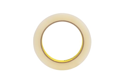 3M Scotch Light Duty Packaging Tape 600, Clear, 3/4 in x 72 yd