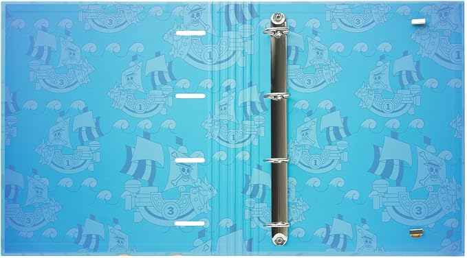 Grupo Erik One Piece 4 Ring Binder A4 - Manga Gifts, Anime Merch | A4 Folder with Elastic closure, School Folders for Paperwork A4, Back to School Supplies | One Piece Merchandise, Gift