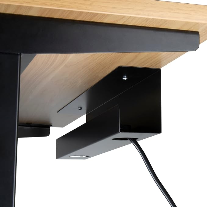 PROGRESSIVE AUTOMATIONS Under Desk Cable Tray Organizer - Black (DO-06-Black)
