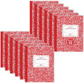 ROARING SPRING Primary Composition Book, Handwriting Notebook for Kids (K - 3rd Grade), Grade 3 Ruled, 3/8" Skip-Line Manuscript Paper, Flexible Cover, 9.75" x 7.5", 50 Sheets/100 Pages, 12 Pack