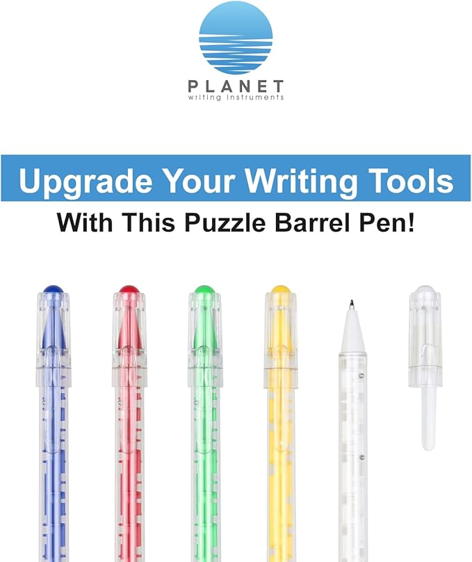 Custom Maze Ballpoint Pens – Personalized Puzzle Pens with Logo/Text – Promotional Pens for Events, Schools, Trade Shows – Fun Interactive Design (Red, 500 Count, Pack of 1)