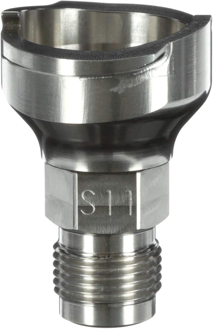 3M PPS 2.0 Spray Gun Adapter #S11, 26018, 3/8 Inch Male, 18 Thread NPS | Connects Several Paint Gun Brands to PPS 2.0 Paint Spray System; 1 Pack
