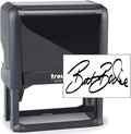 Trodat 4926 Signature Stamp - Custom Text Stamp - Choose from Many Fonts & 15 Ink Colors!