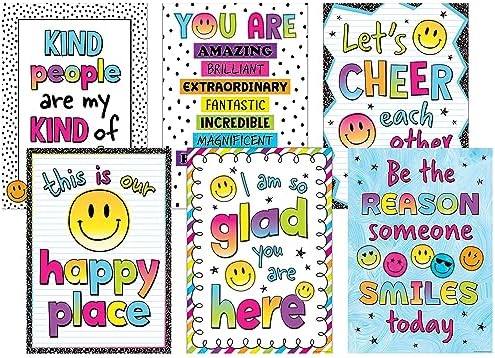 Teacher Created Resources Brights 4Ever Positive Posters, Set of 6
