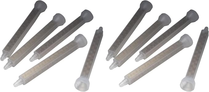3M 8193 Mixing Nozzle, Cascade Mix/Meter Nozzle, Manual/Pneumatic Applicator Use, 2 Pack, 6/Bag