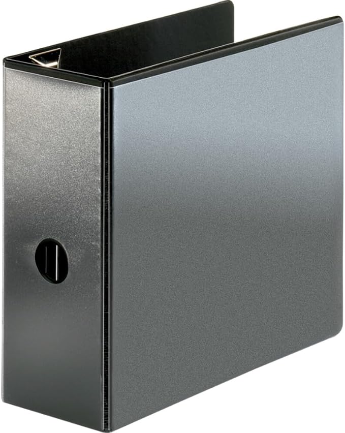 Business Source Ring Binder, Black (26966)